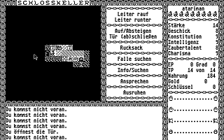 Wiederkehr des Zauberers (Die) atari screenshot